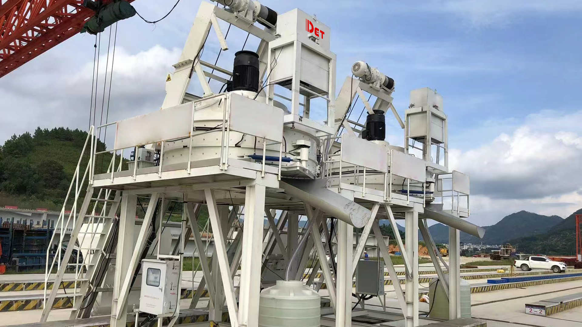 青岛迪泰：国内UHPC搅拌机品牌领军者，提供高端UHPC材料搅拌解决方案