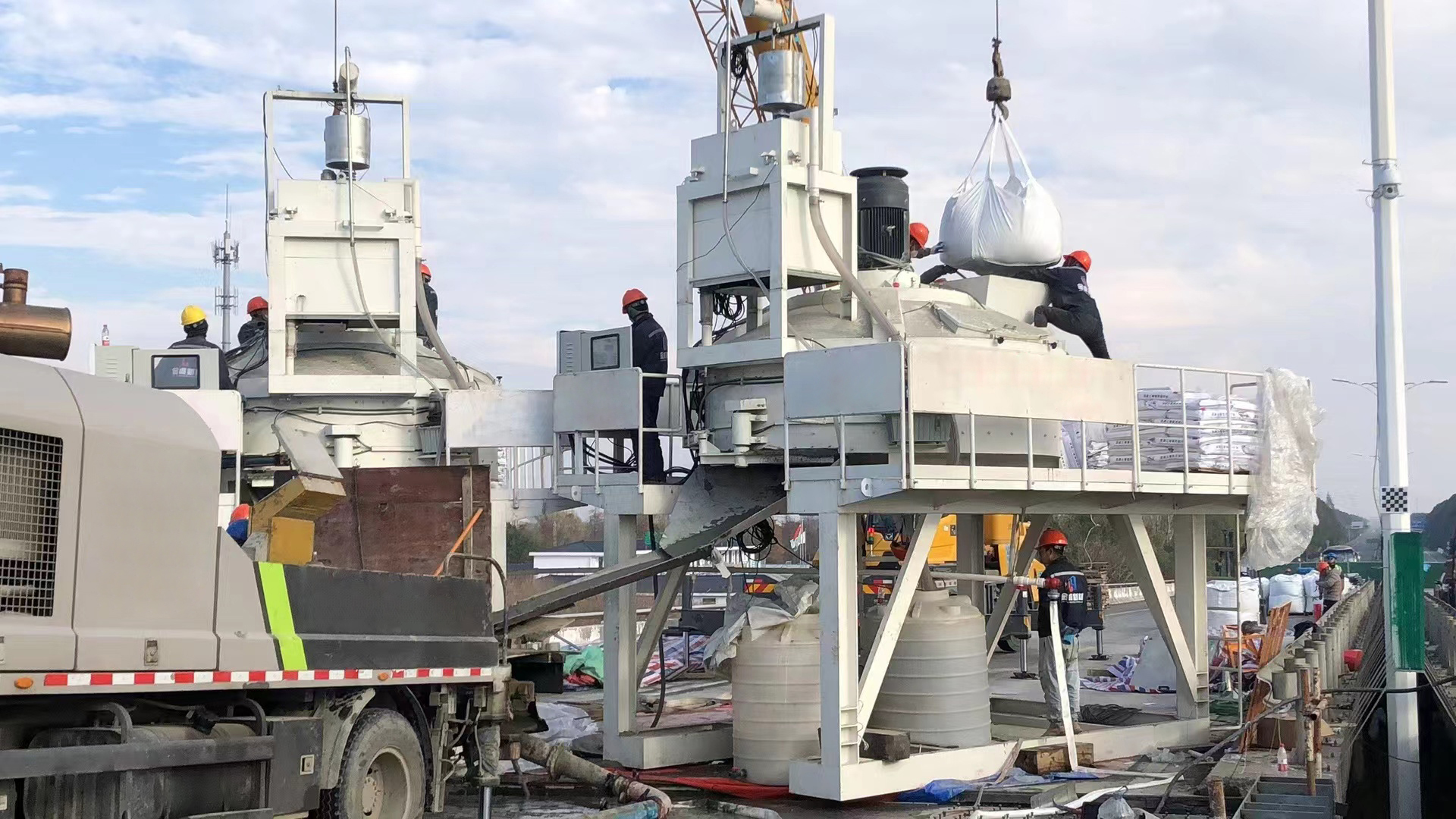 青岛迪泰-超高性能混凝土设备UHPC搅拌机全自动超高性能混凝土混合生产线